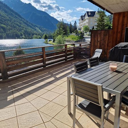 Superbe Appartement Champex-Lac Avec Piscine Et Sauna エクステリア 写真
