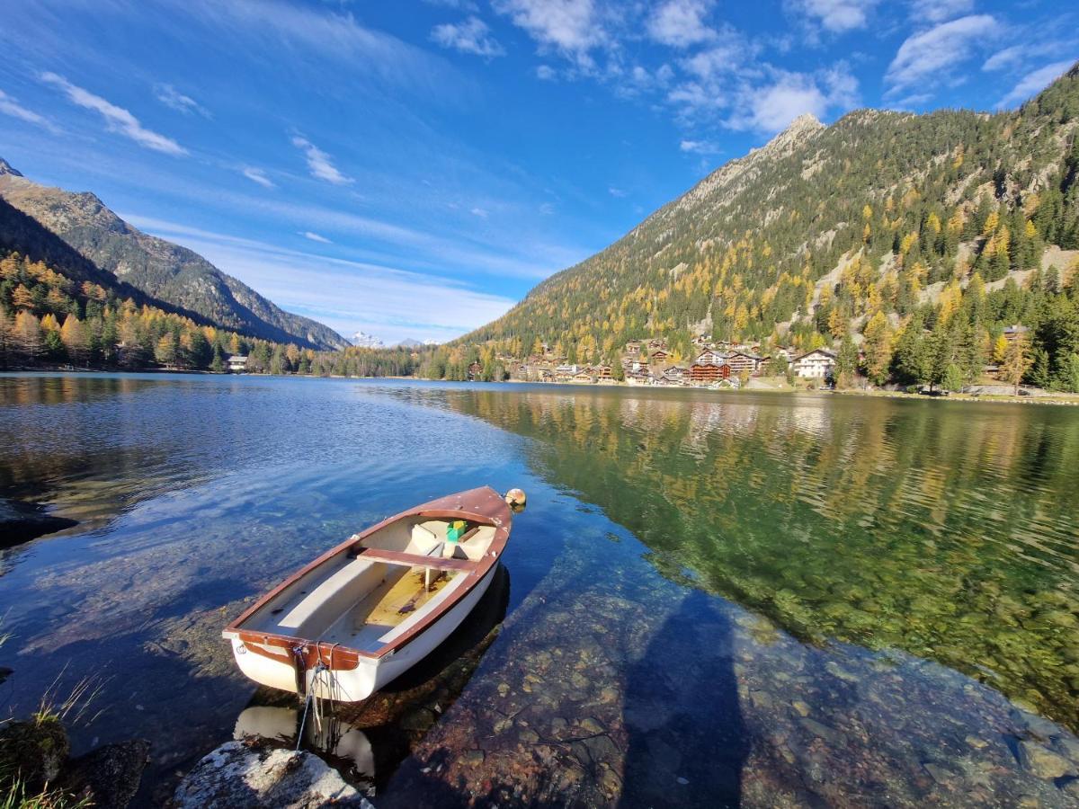 Superbe Appartement Champex-Lac Avec Piscine Et Sauna エクステリア 写真