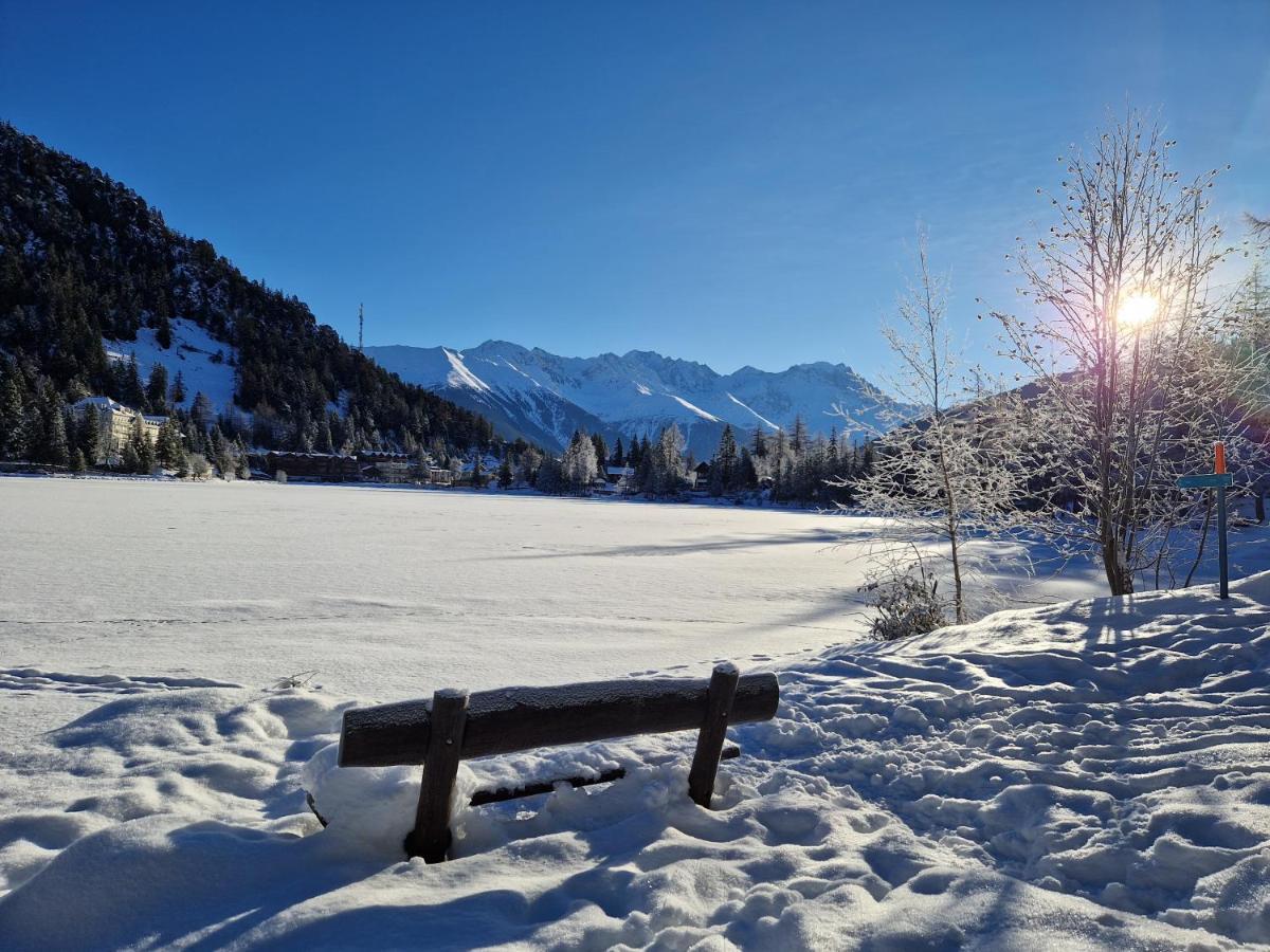 Superbe Appartement Champex-Lac Avec Piscine Et Sauna エクステリア 写真