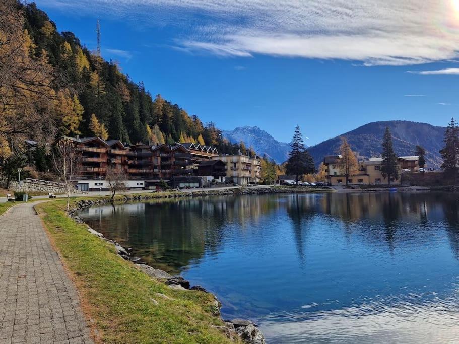Superbe Appartement Champex-Lac Avec Piscine Et Sauna エクステリア 写真