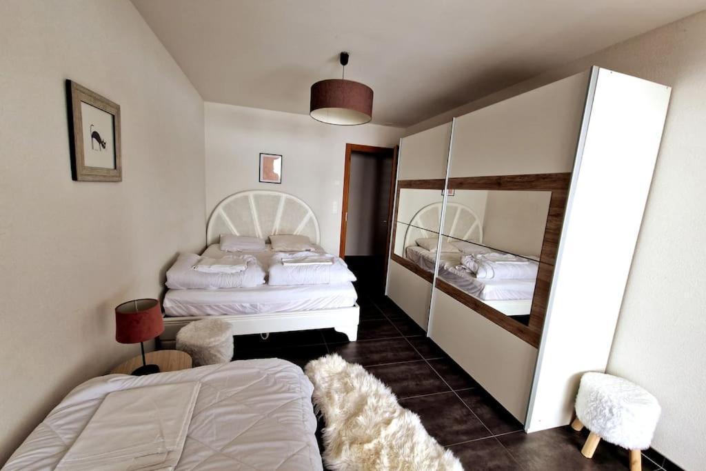 Superbe Appartement Champex-Lac Avec Piscine Et Sauna エクステリア 写真