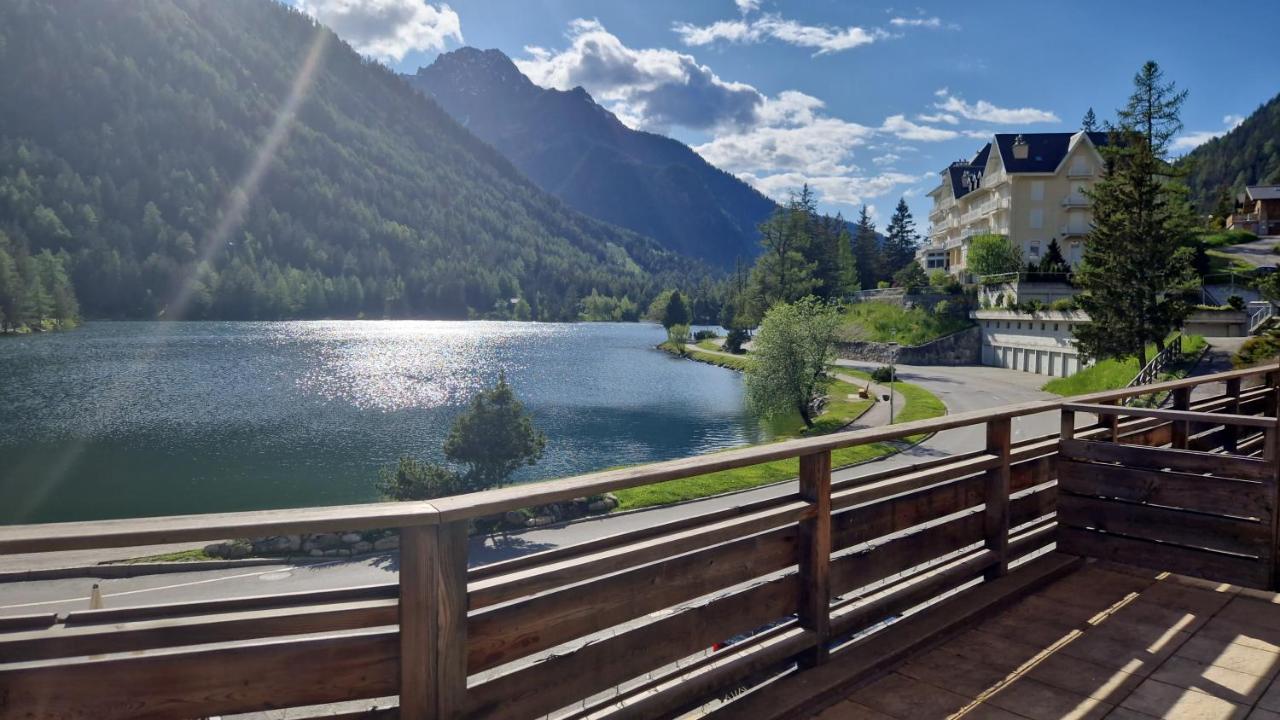 Superbe Appartement Champex-Lac Avec Piscine Et Sauna エクステリア 写真